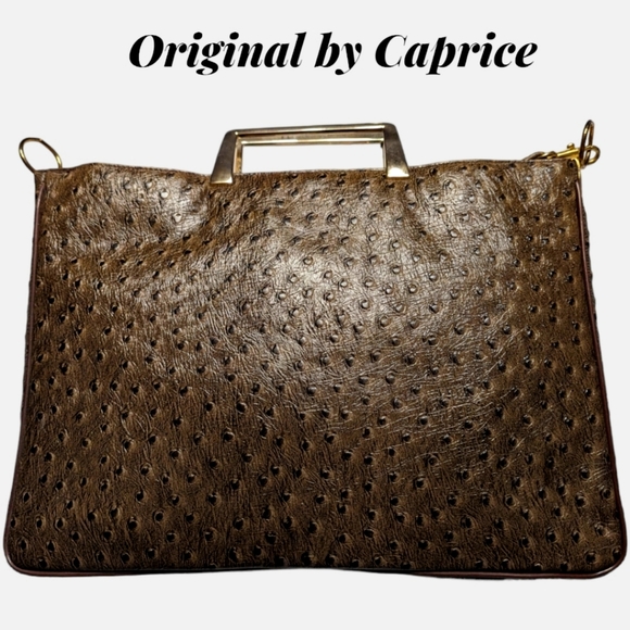 Original by Caprice Bags Nwt Original By Caprice Vintage Ostrich